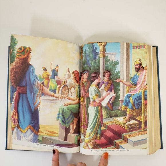 Hurlbut's Story of the Bible 1967 Color Plates Maps HC Zondervan 1st Printing - Picture 7 of 15